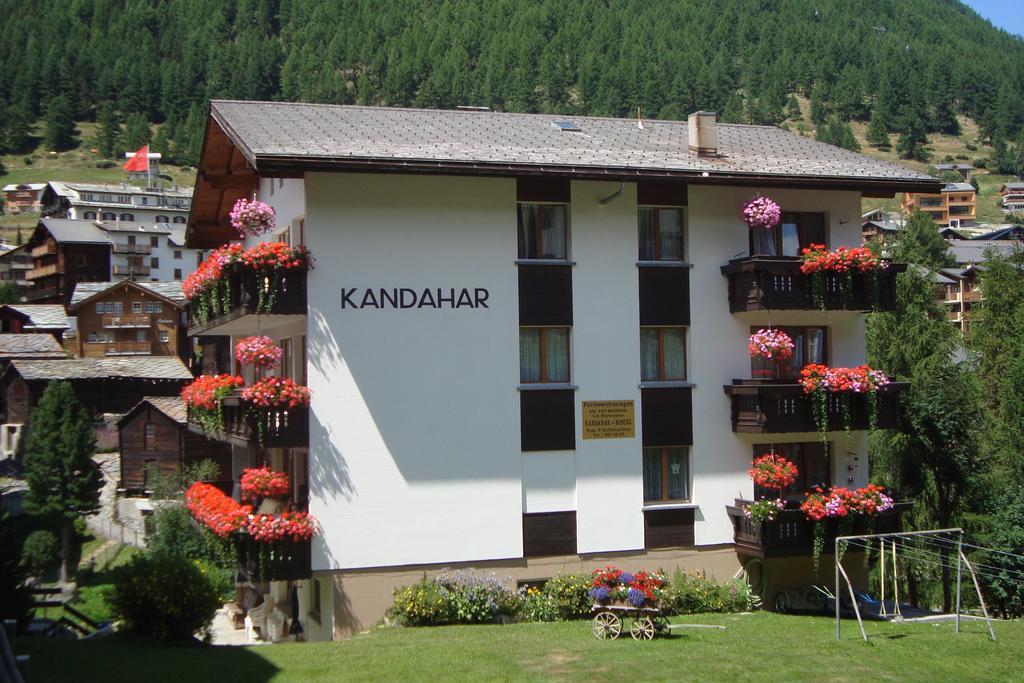 Haus Kandahar 萨斯费 外观 照片