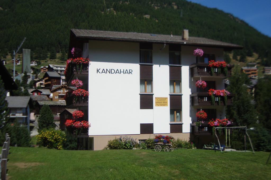 Haus Kandahar 萨斯费 外观 照片